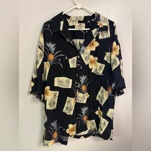 Jamaica Jaxx short sleeve button down shirt